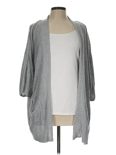 Pre-owned Maurices Cardigan Sweater In Gray