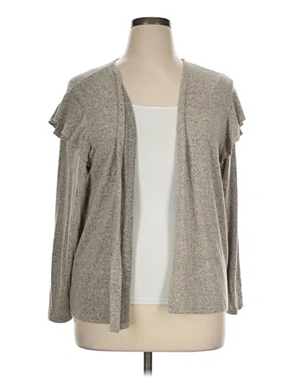 Pre-owned Maurices Cardigan Sweater In Gray