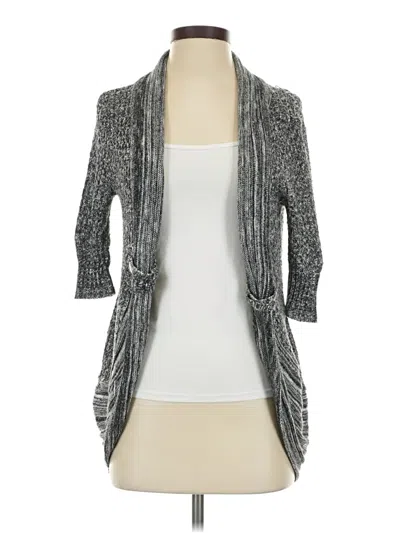 Pre-owned Maurices Cardigan Sweater In Gray