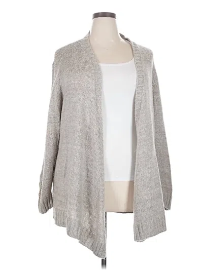 Pre-owned Maurices Cardigan Sweater In Gray