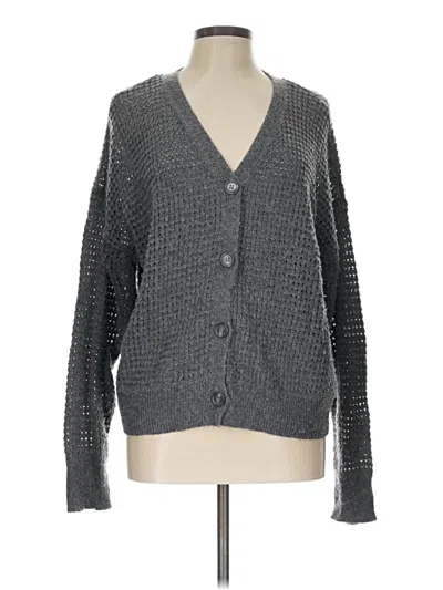 Pre-owned Maurices Cardigan Sweater In Gray