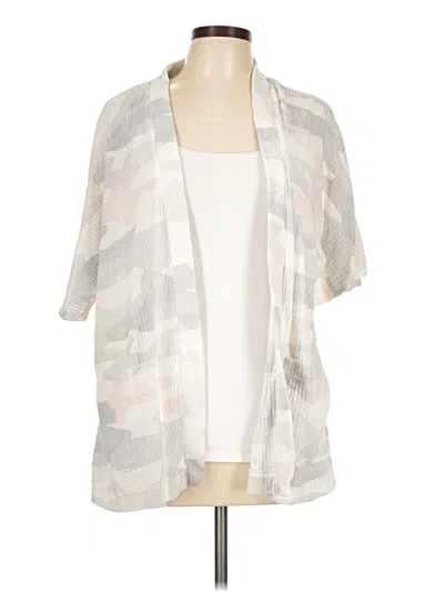 Pre-owned Maurices Cardigan Sweater In Gray