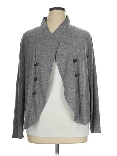 Pre-owned Maurices Cardigan Sweater In Gray
