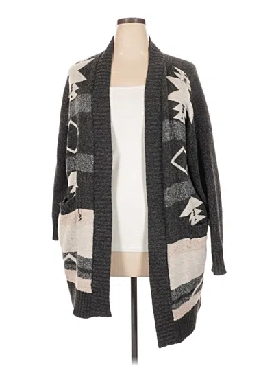 Pre-owned Maurices Cardigan Sweater In Gray