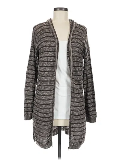 Pre-owned Maurices Cardigan Sweater In Gray