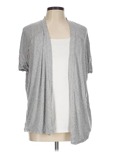 Pre-owned Maurices Cardigan Sweater In Gray