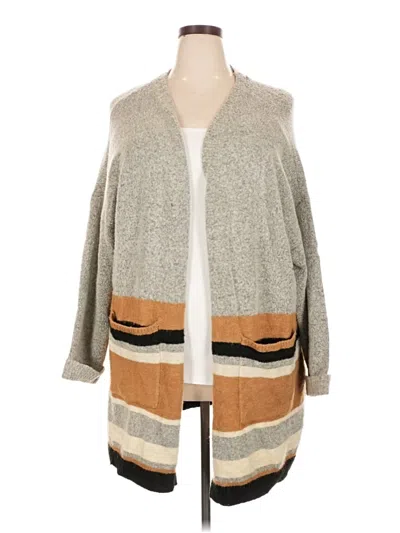 Pre-owned Maurices Cardigan Sweater In Gray