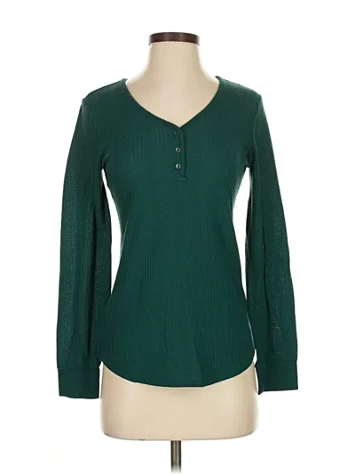 Pre-owned Maurices Cardigan Sweater In Green