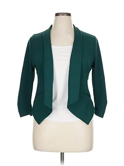 Pre-owned Maurices Cardigan Sweater In Green