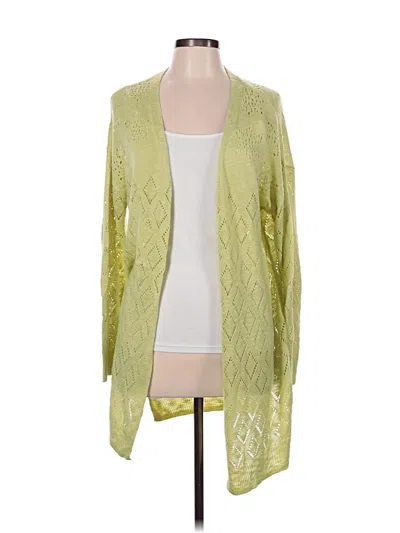 Pre-owned Maurices Cardigan Sweater In Green
