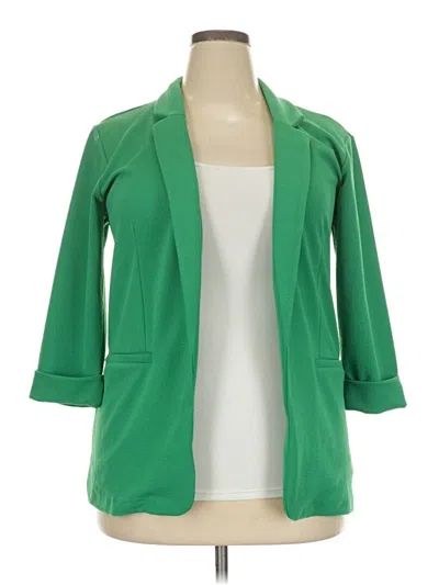 Pre-owned Maurices Cardigan Sweater In Green