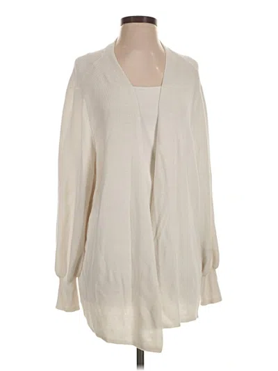 Pre-owned Maurices Cardigan Sweater In Ivory