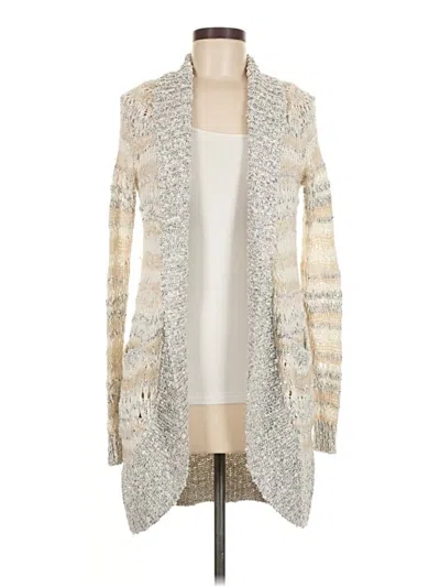 Pre-owned Maurices Cardigan Sweater In Ivory