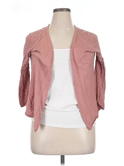 Pre-owned Maurices Cardigan Sweater In Ivory