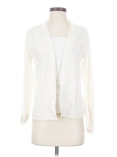 Pre-owned Maurices Cardigan Sweater In Ivory