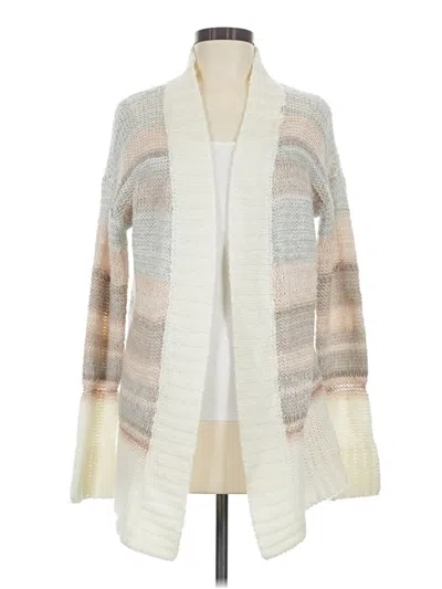 Pre-owned Maurices Cardigan Sweater In Ivory