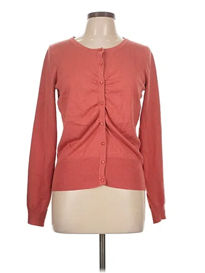 Pre-owned Maurices Cardigan Sweater In Orange