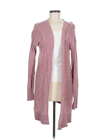 Pre-owned Maurices Cardigan Sweater In Pink