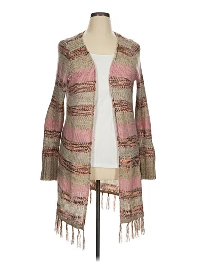 Pre-owned Maurices Cardigan Sweater In Pink