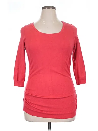 Pre-owned Maurices Cardigan Sweater In Red