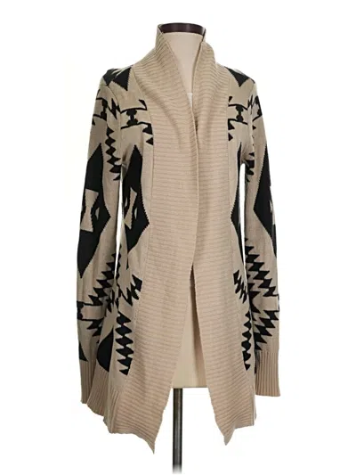 Pre-owned Maurices Cardigan Sweater In Tan