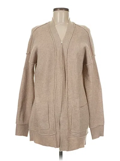 Pre-owned Maurices Cardigan Sweater In Tan
