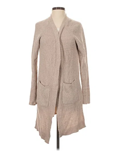 Pre-owned Maurices Cardigan Sweater In Tan