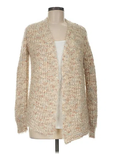Pre-owned Maurices Cardigan Sweater In Tan