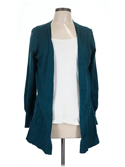 Pre-owned Maurices Cardigan Sweater In Teal