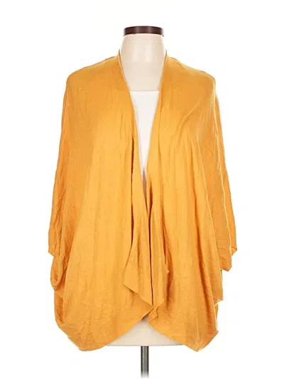 Pre-owned Maurices Cardigan Sweater In Yellow