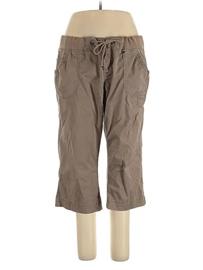 Pre-owned Maurices Cargo Pants In Brown