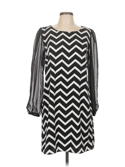 Pre-owned Maurices Casual Dress In Black
