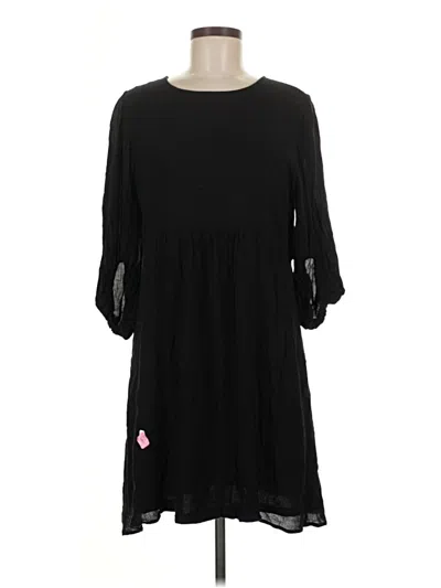 Pre-owned Maurices Casual Dress In Black