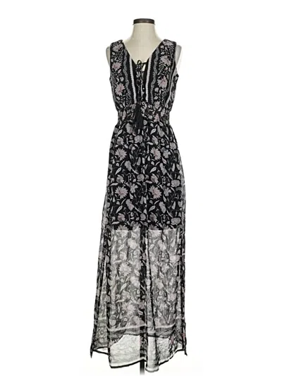 Pre-owned Maurices Casual Dress In Black