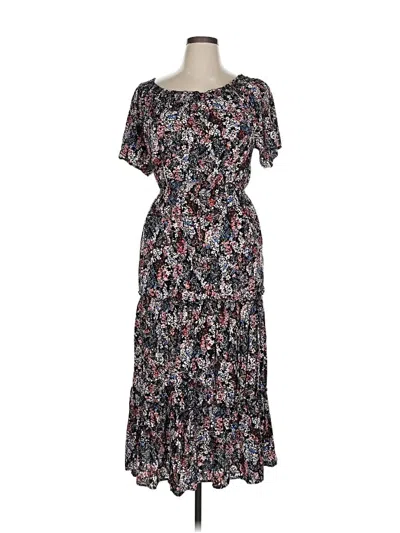 Pre-owned Maurices Casual Dress In Black