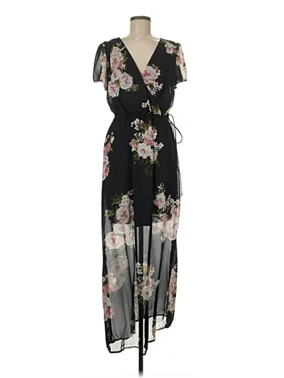 Pre-owned Maurices Casual Dress In Black