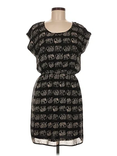 Pre-owned Maurices Casual Dress In Black