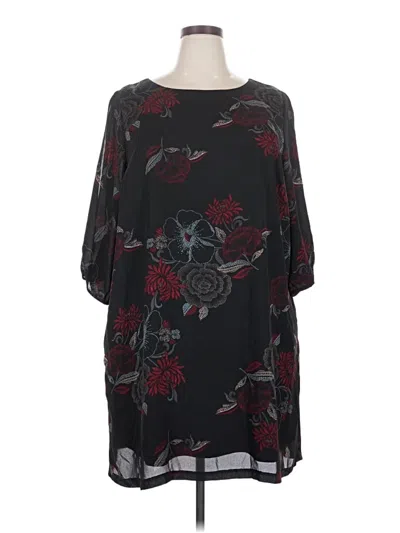 Pre-owned Maurices Casual Dress In Black
