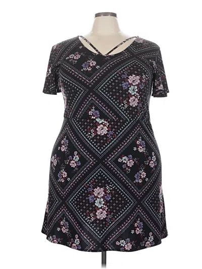 Pre-owned Maurices Casual Dress In Black
