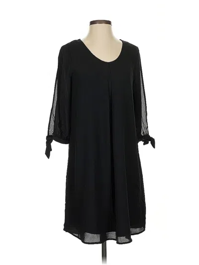 Pre-owned Maurices Casual Dress In Black