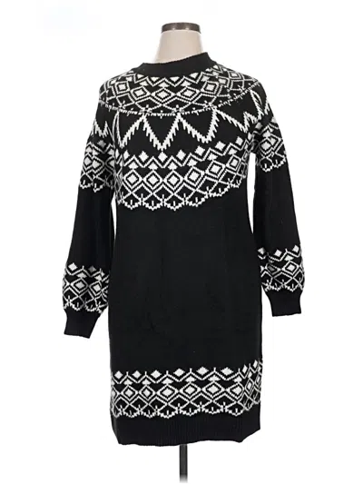 Pre-owned Maurices Casual Dress In Black