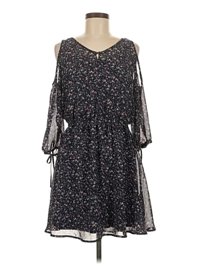 Pre-owned Maurices Casual Dress In Black