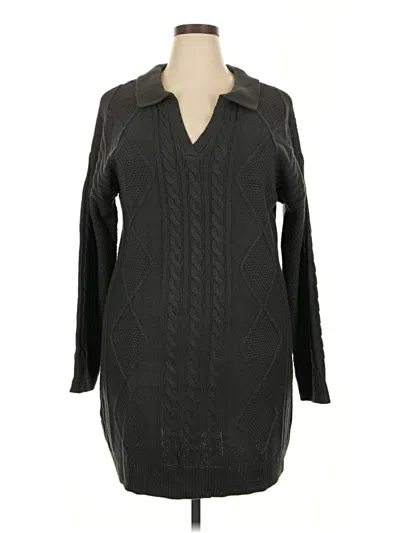 Pre-owned Maurices Casual Dress In Black