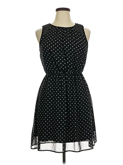 Pre-owned Maurices Casual Dress In Black