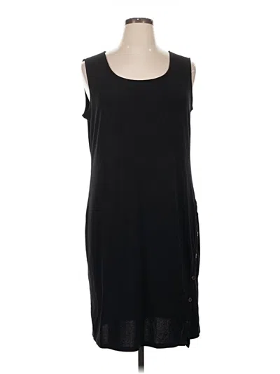 Pre-owned Maurices Casual Dress In Black