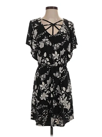 Pre-owned Maurices Casual Dress In Black