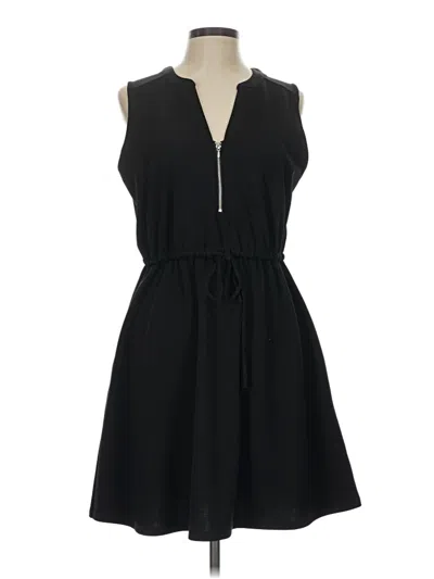 Pre-owned Maurices Casual Dress In Black