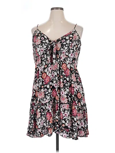 Pre-owned Maurices Casual Dress In Black