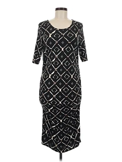 Pre-owned Maurices Casual Dress In Black