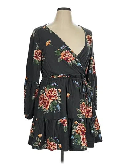 Pre-owned Maurices Casual Dress In Black